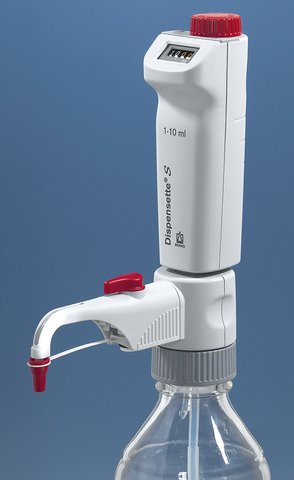 (image for) Dispensette S Digital, 0.5-5ml (Bottletop Dispenser) with Re-Circulation Valve